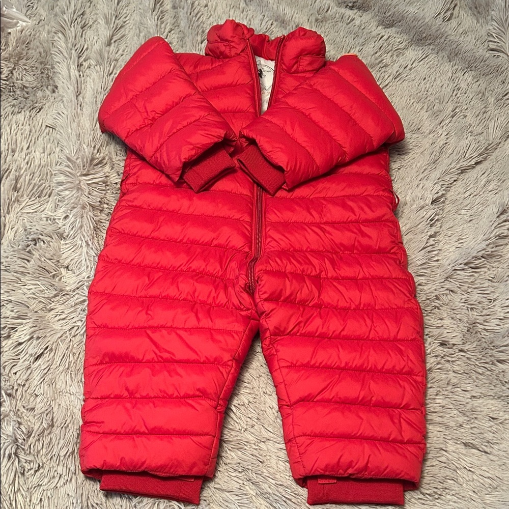 SAVE THE DUCK Kids Vibrant Red Snowsuit